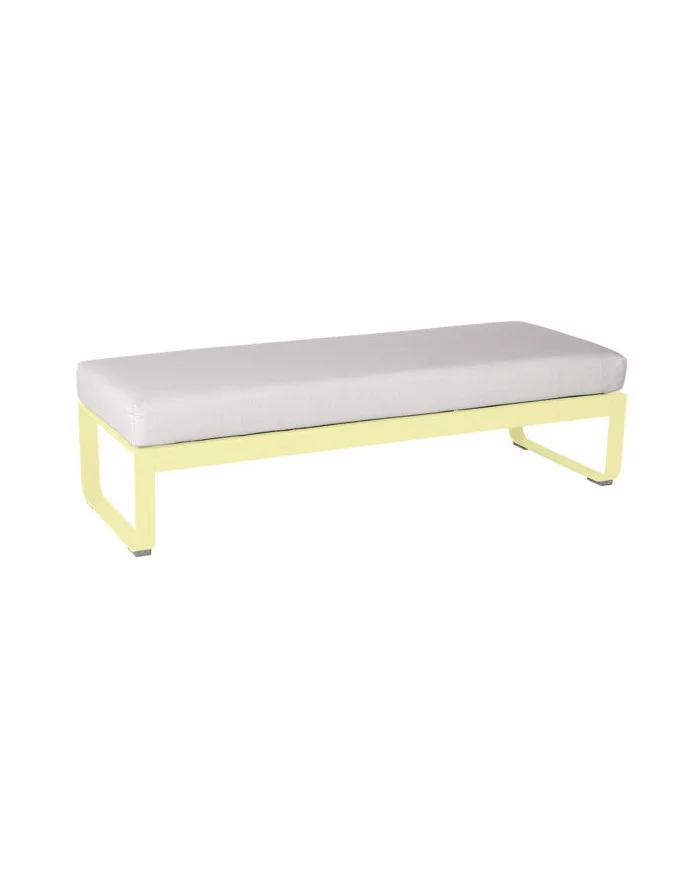 2-seater bench Bellevie Fermob White Grey Fermob - 4